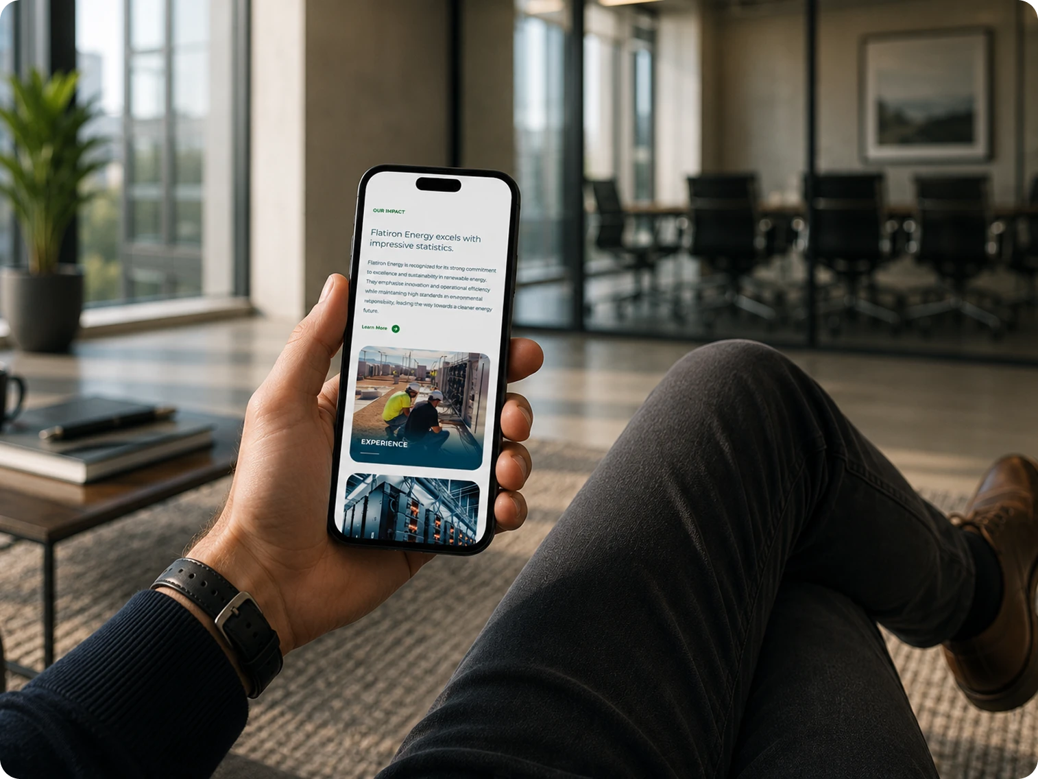 Flatiron Energy website design