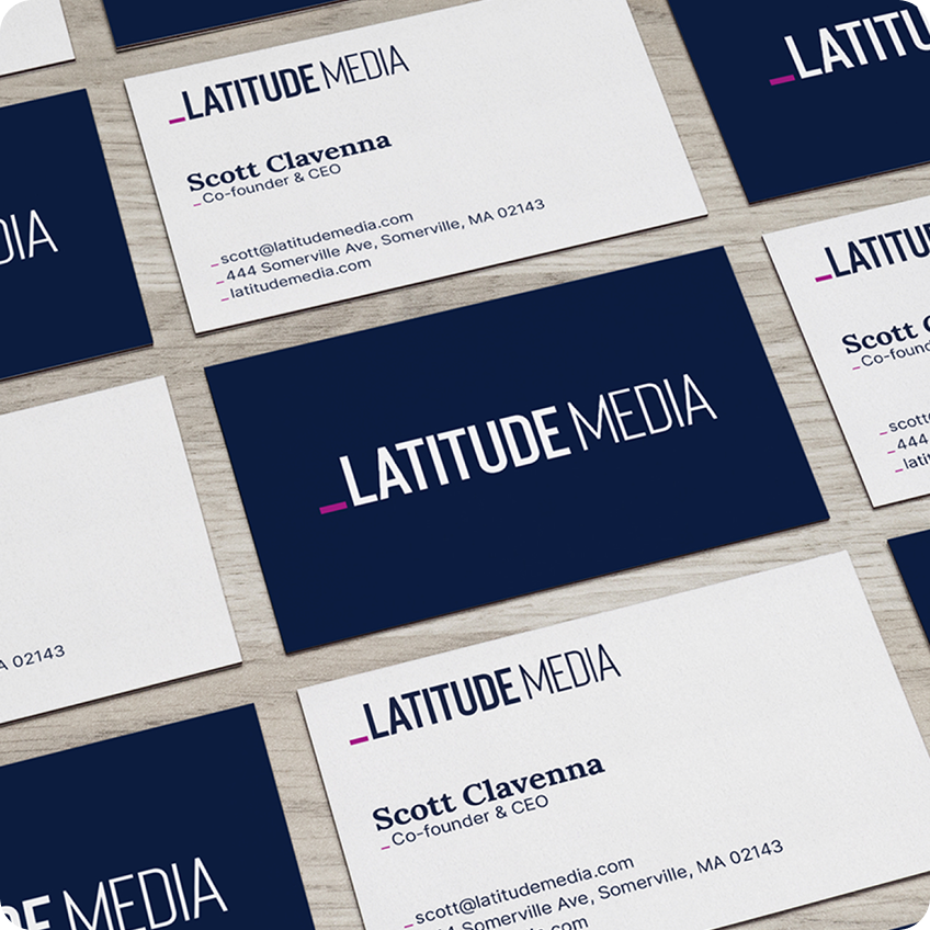Latitude Media brand application