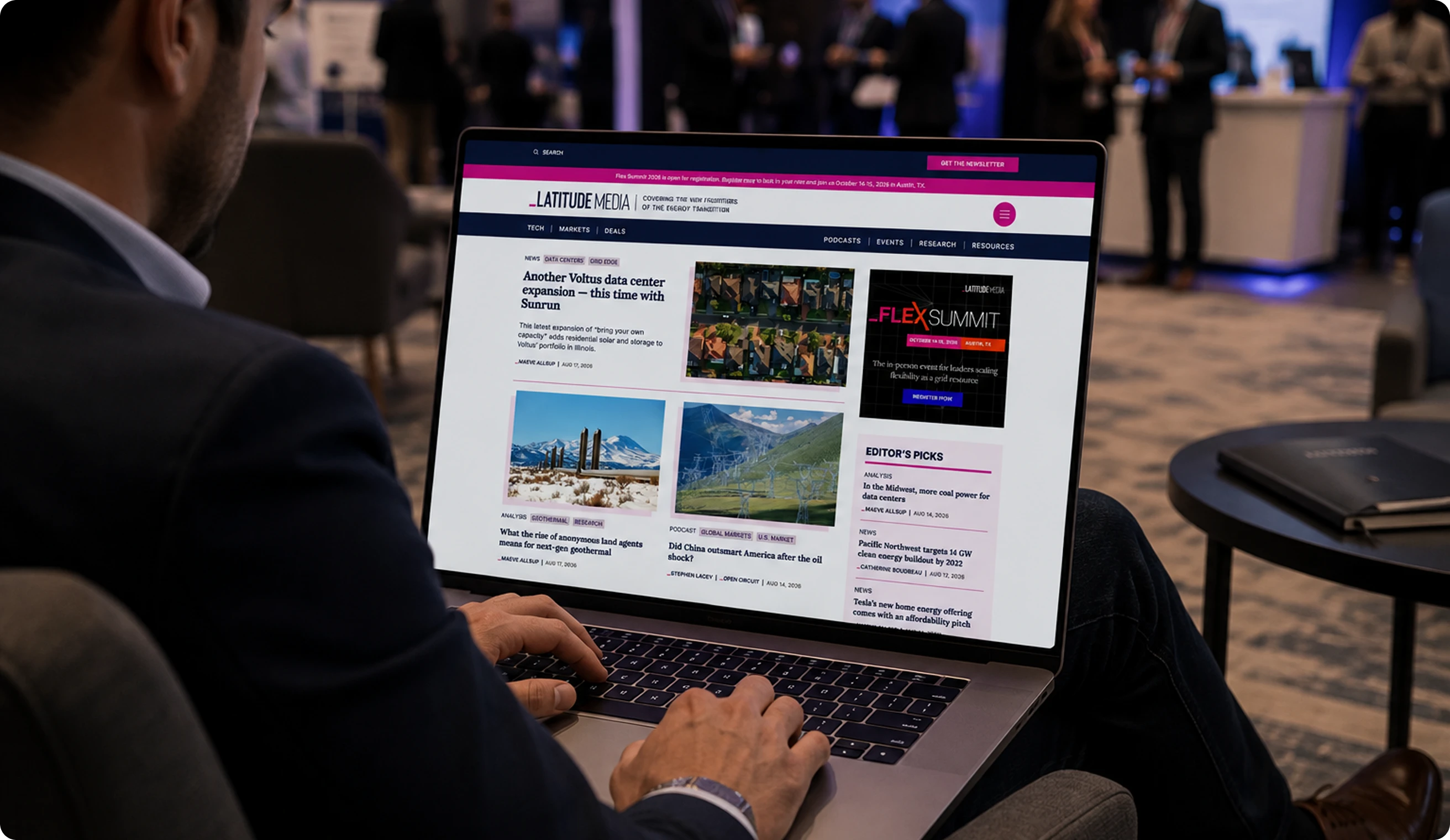 Latitude Media brand experience