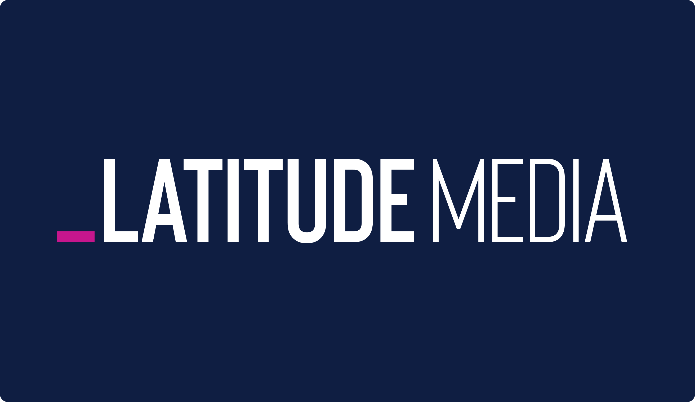Latitude Media brand identity