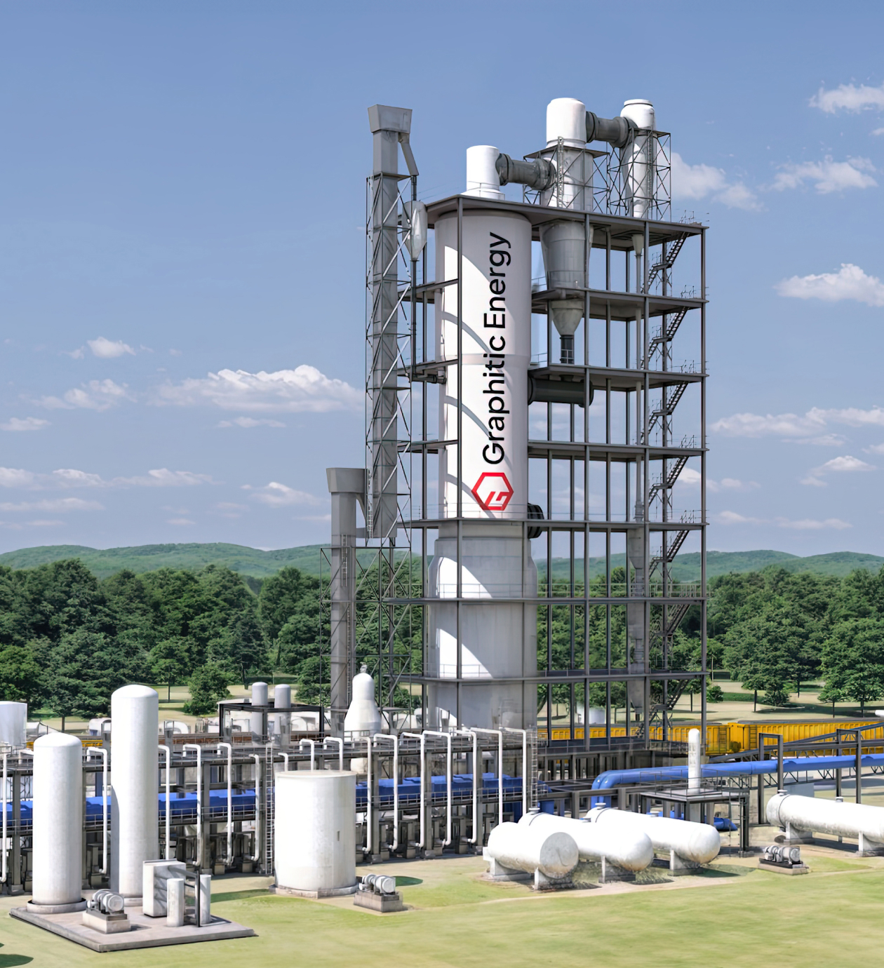 Graphitic Energy Tower